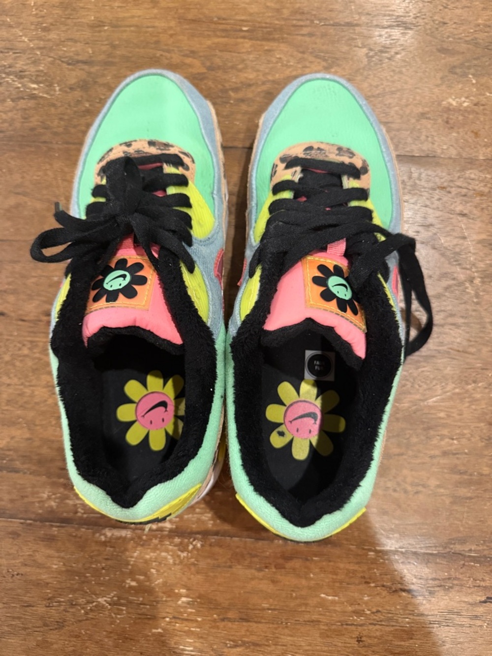 Nike Women's Multi-Color Floral Accent Sneakers